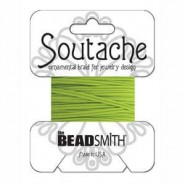 Beadsmith polyester soutache koord 3mm - Lime